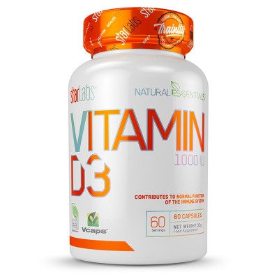Vitamin D3 - 60 caps